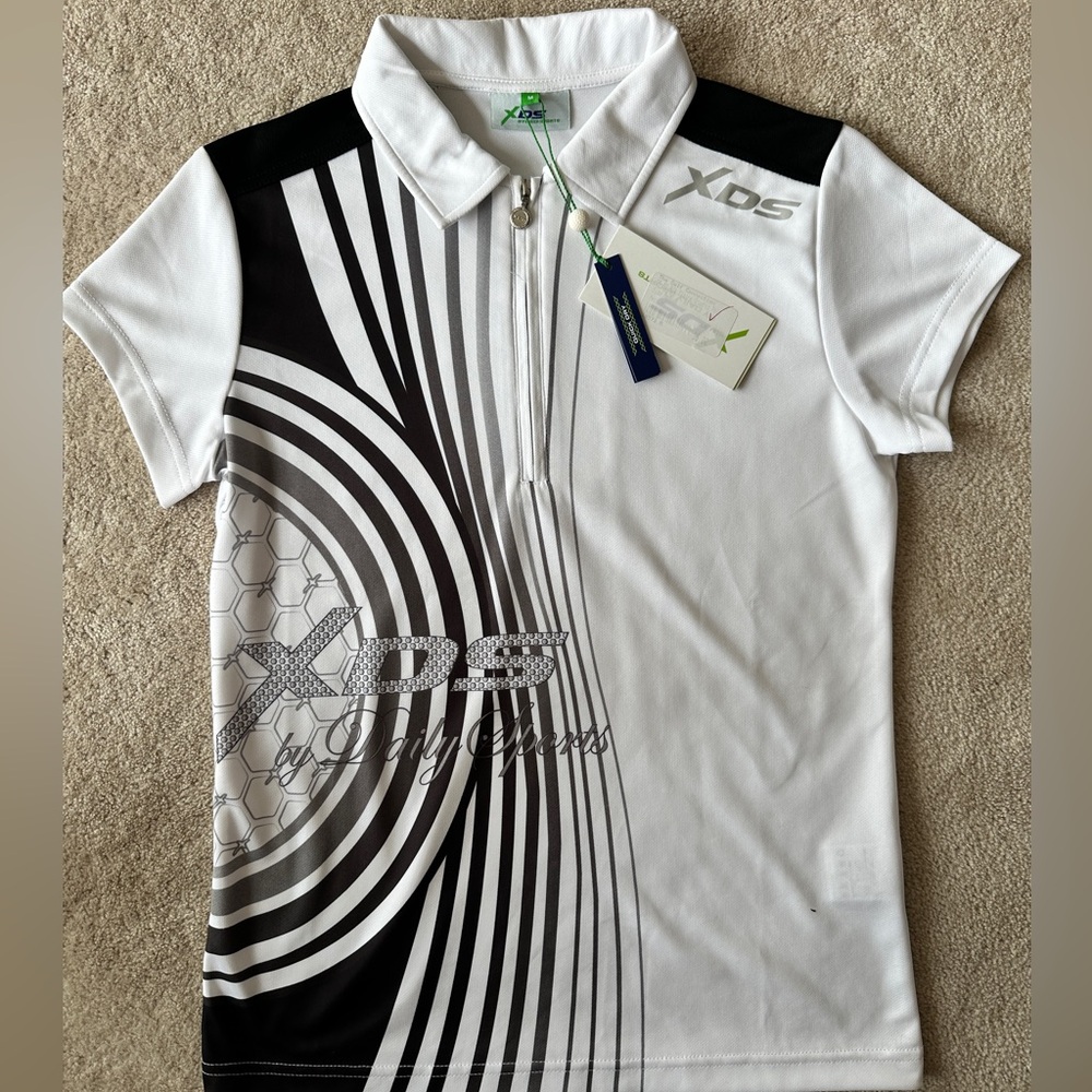 NWT Daily Sports Graphic Polo Shirt